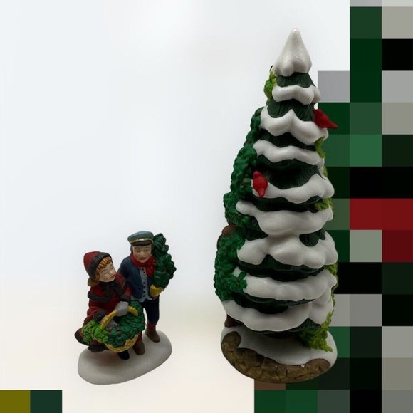 Dept 56 Heritage Village Event Piece The Holly and The Ivy 56100 w/Box 1997 - Picture 5 of 16